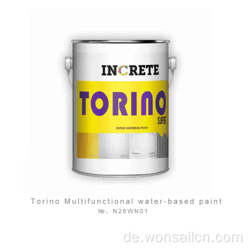 Torino Multifunktionale Farbe auf Wasserbasis